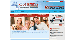 Desktop Screenshot of koolbreeze.com