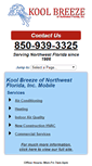 Mobile Screenshot of koolbreeze.com